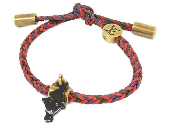 Pulsera con Dijes Louis Vuitton Rouge Roja