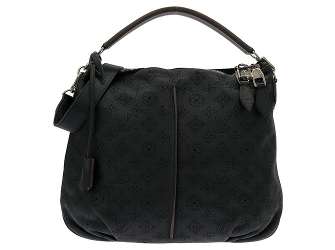 Borsa a tracolla Louis Vuitton Mahina Selene PM Nero