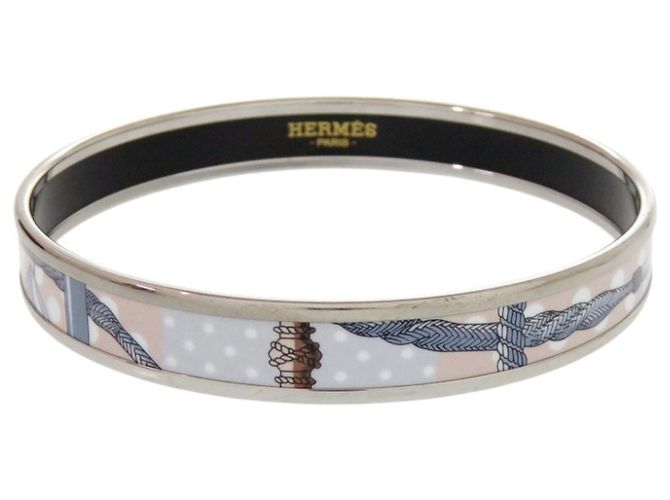 Bracciale Hermès Email PM Metallo Argento Blu