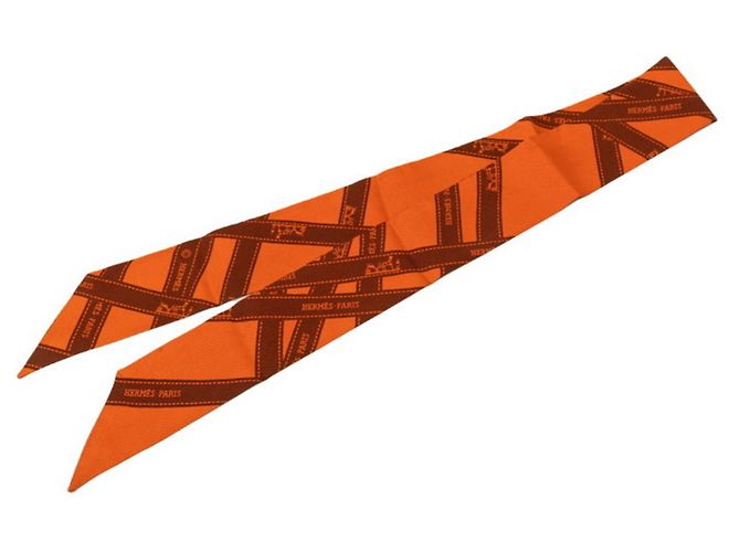 Hermès Twilly BOLDUC Hermes Marrone Arancione 