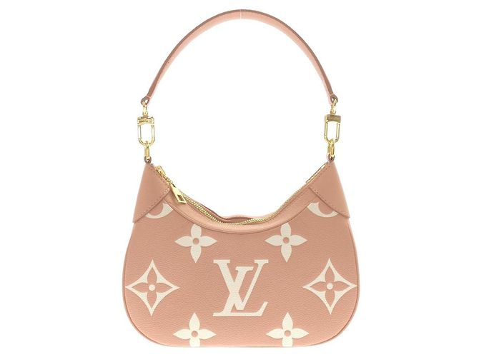 Borsa a tracolla Louis Vuitton Bicolor Monogram Empreinte Bagatelle Rosa