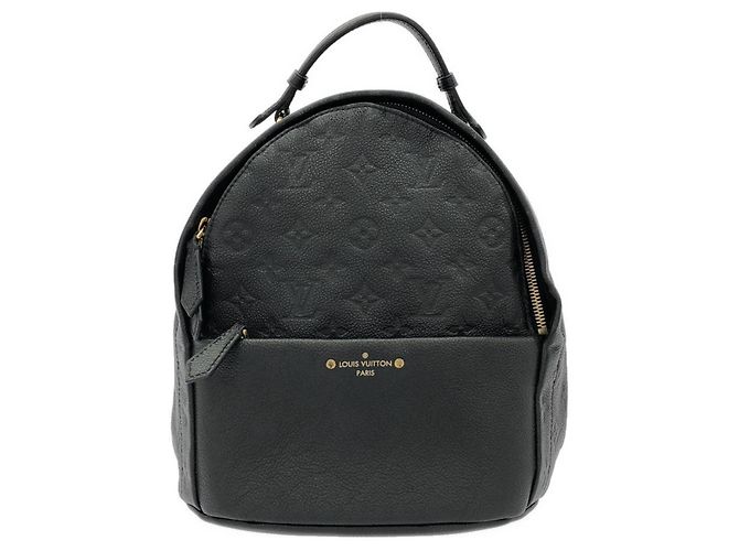 Louis Vuitton Monogram Empreinte Sorbonne M44016 Rucksack Schwarz
