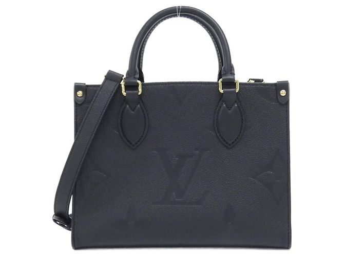 Bolsa Louis Vuitton Monogram Empreinte OnTheGo PM Preto