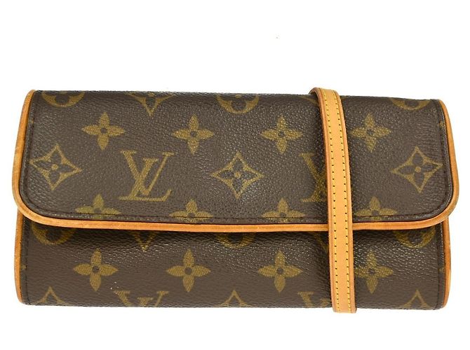 Louis Vuitton Twin Monogram Canvas PM Brown
