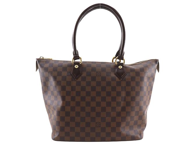 Louis Vuitton Saleya Damier MM Marrom