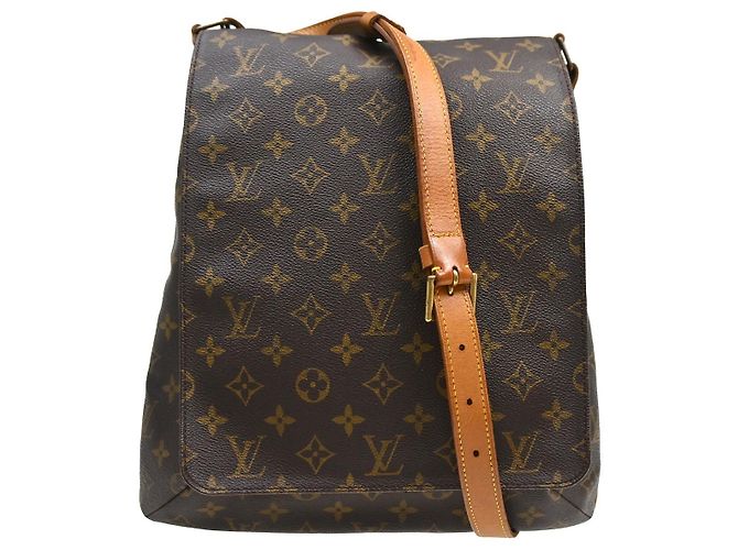 Louis Vuitton Musette Salsa Monogram Canvas GM Marron