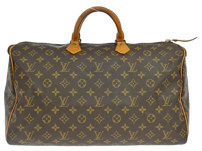 Louis Vuitton Speedy Monogram Canvas 40 Marrone