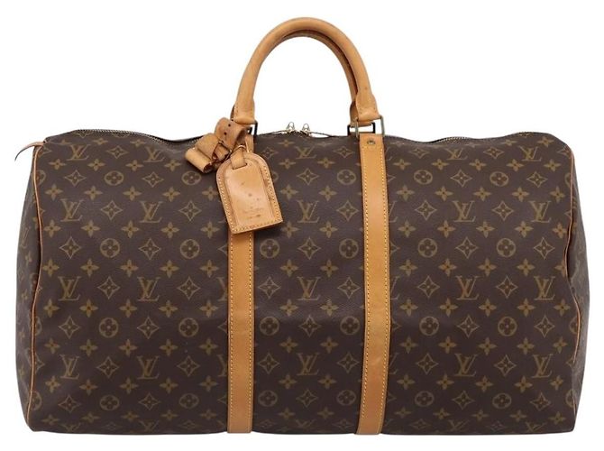 Louis Vuitton Keepall Monogram Canvas 55 Brown