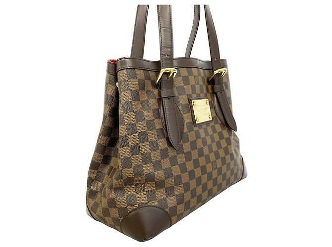 Borsa Tote Louis Vuitton Damier Hampstead MM Damier ebene