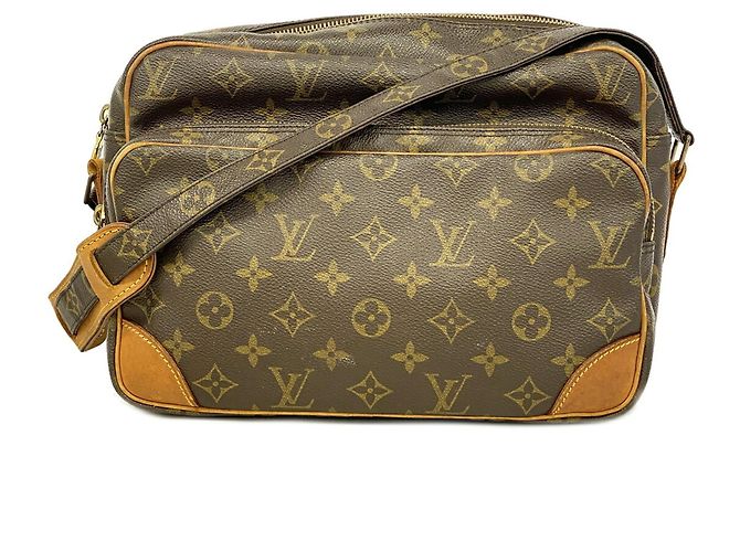 Bolsa de Ombro Louis Vuitton Monogram Nile Marrom