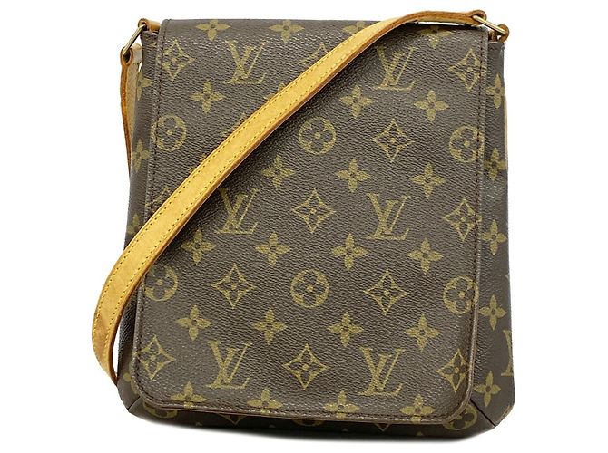 Louis Vuitton Monogram Musette Salsa Schultertasche Braun