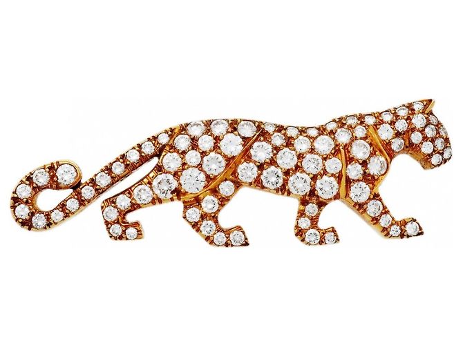 Spilla Cartier Mahango Panthère