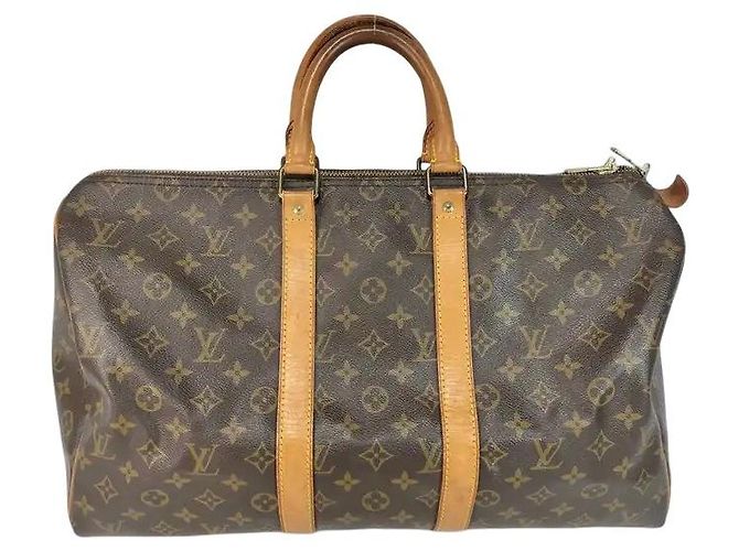 Louis Vuitton Keepall Monogram Canvas 45 Marrom