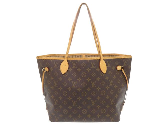 Sac cabas Louis Vuitton Neverfull MM Monogram Marron Monogramme