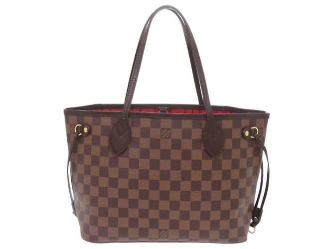 Saco Tote Louis Vuitton Neverfull PM Damier Fuschia Damier ebene