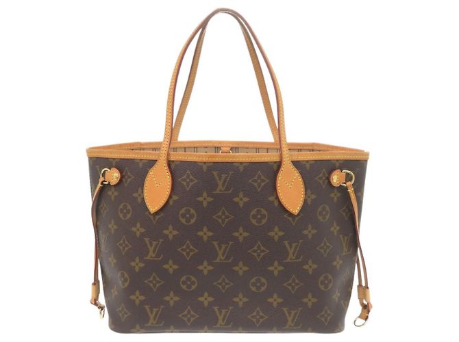 Sac Cabas Louis Vuitton Neverfull PM Monogram Beige Monogramme