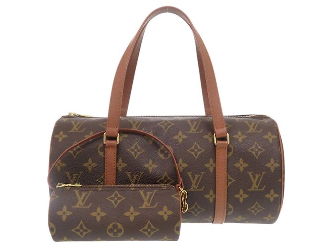 Louis Vuitton Papillon 30 Handtasche Braun Monogramm