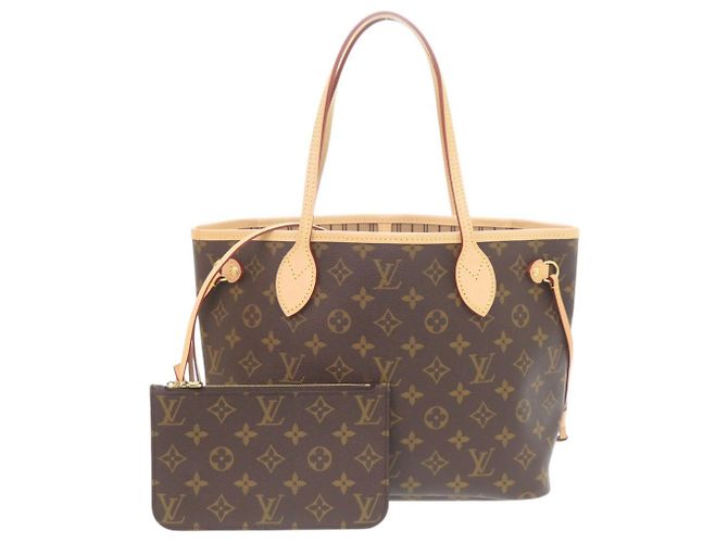 Sac cabas Louis Vuitton Neverfull PM Monogram Marron Monogramme