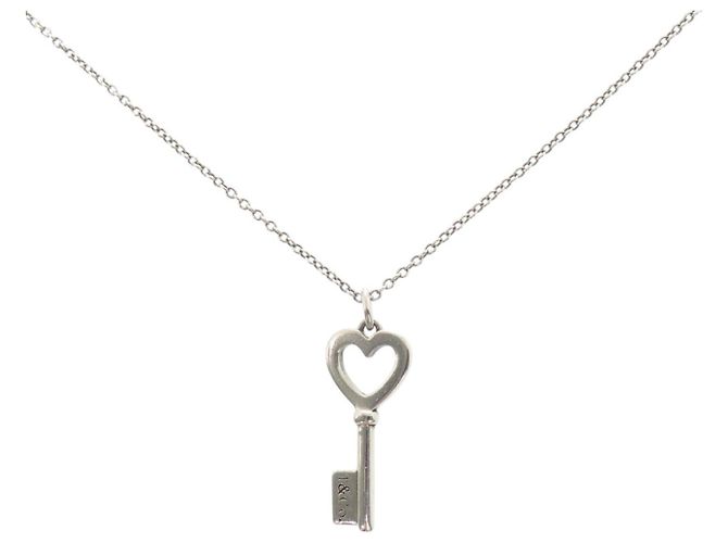 Collar Llave Corazón Tiffany & Co. Plata