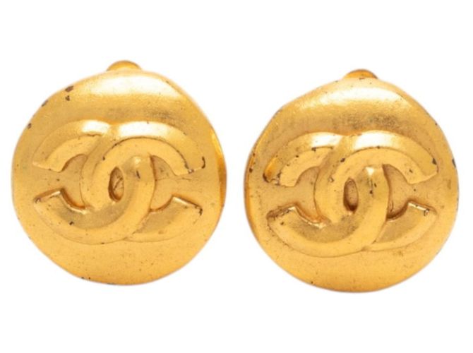 Timeless Orecchini Chanel Vintage Coco Mark D'oro