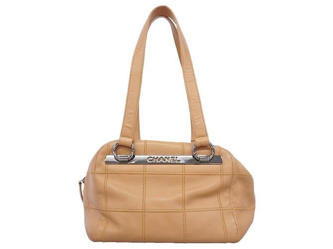 Borsa a tracolla Chanel marrone