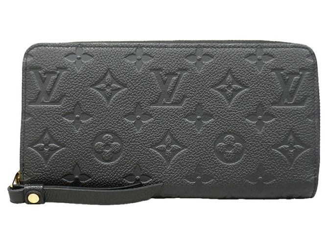 Cartera Zippy Louis Vuitton Monogram Empreinte Negro