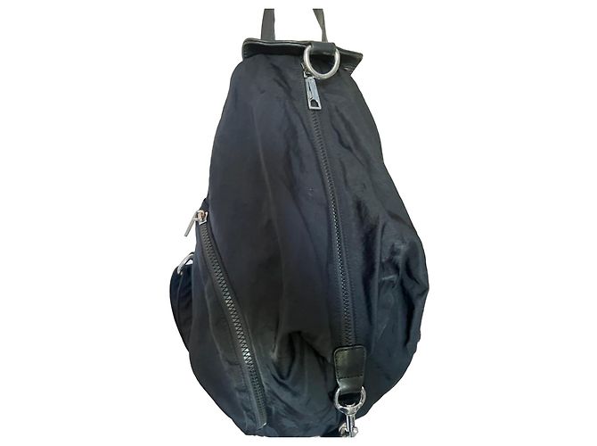 Rebecca Minkoff Black Nylon Backpack