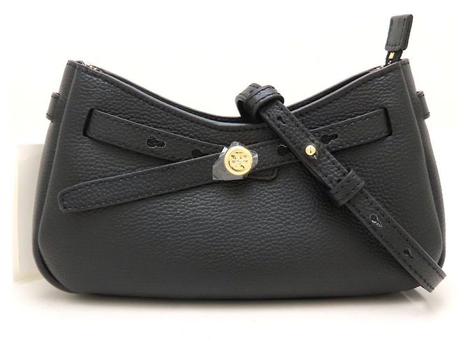 Borsa a tracolla Tory Burch Romy Zip Top Nero