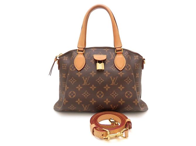 Louis Vuitton Monogram Rivoli PM Handtasche Braun