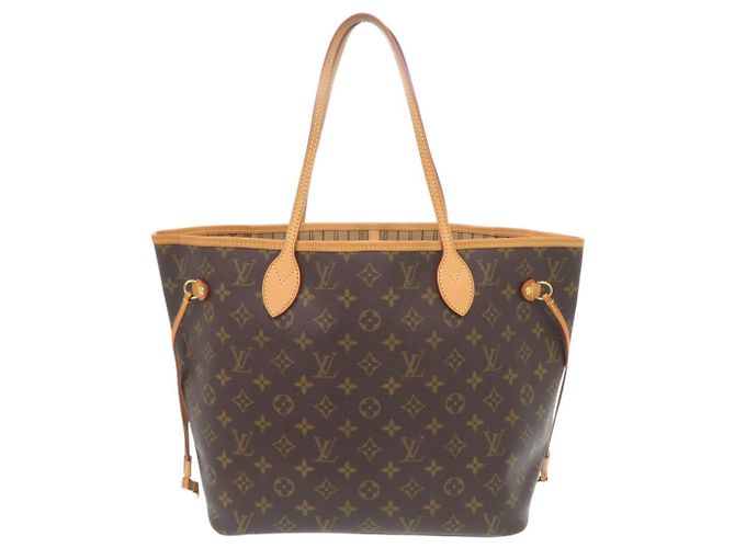 Sac Cabas Louis Vuitton Neverfull MM Monogram Marron Monogramme