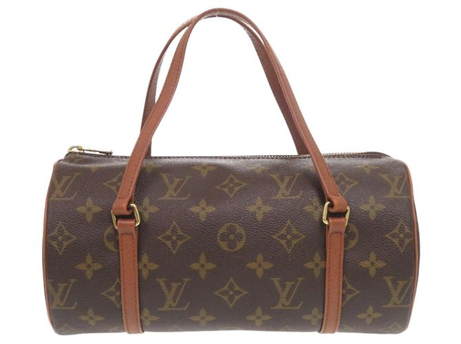 Sac à main Louis Vuitton Papillon 26 Monogram Marron Monogramme