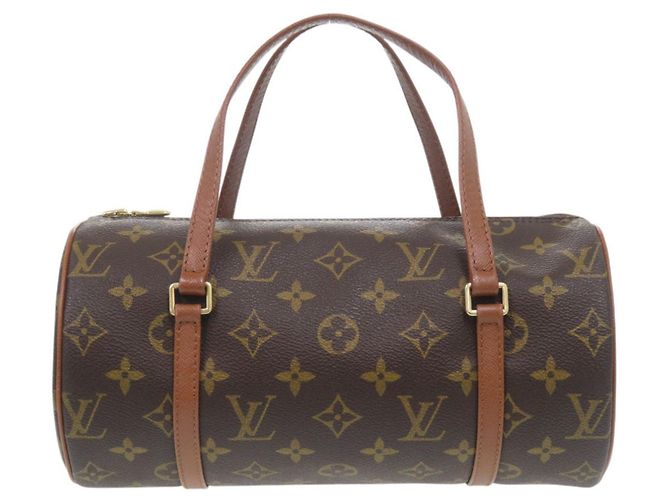 Borsa Louis Vuitton Papillon 26 Monogram Marrone Monogramma
