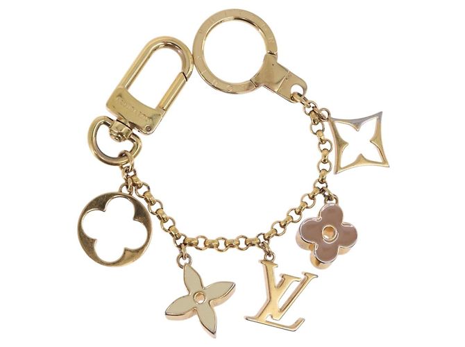 LOUIS VUITTON Fleur De Charm Gold M65111 LV Auth 193606 D'oro