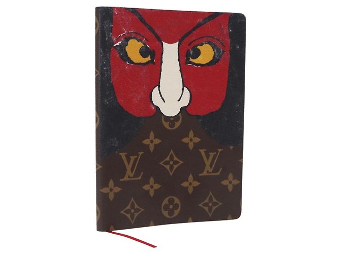 LOUIS VUITTON Monogram Kabuki Kai Eclamance Note Book LV Auth 167448M