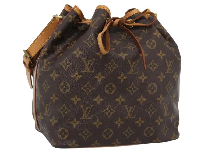 LOUIS VUITTON Monogram Petit Noe Shoulder Bag M42226 LV Auth 195284V Monograma