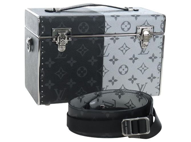 LOUIS VUITTON Monogram Eclipse Mini Box Trunk M21022 LV Auth 167461SM Monogramma