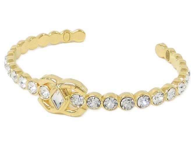 Bracciale rigido Chanel AB9932 oro e trasparente D'oro