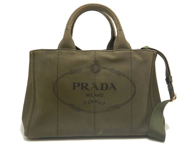 Prada Canapa Tote Bag