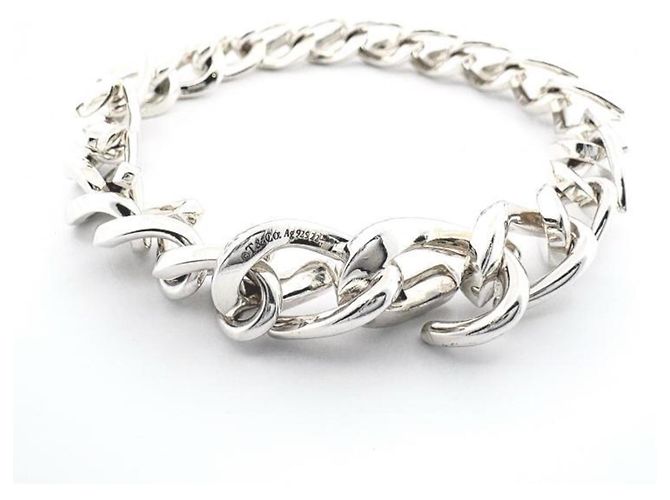 Pulsera de eslabones Tiffany & Co. Forge en plata de ley 925