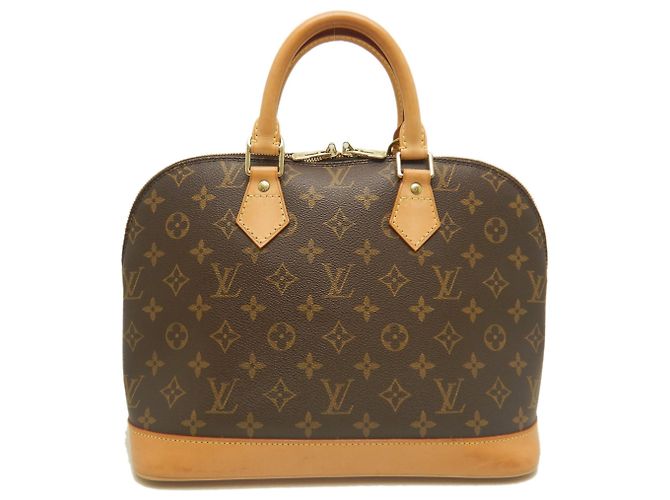 Sac à main Louis Vuitton Monogram Alma Marron Monogramme