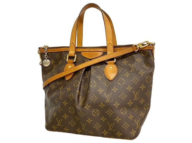 Borsa Louis Vuitton Monogram Palermo PM Marrone