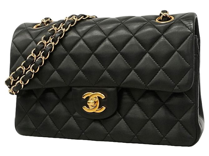 Borsa a tracolla Chanel Matelassé Nero