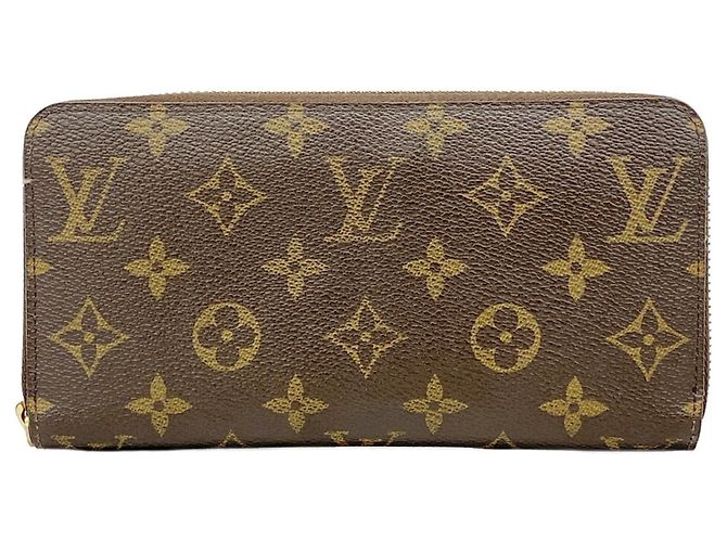 Louis Vuitton Monogram Zippy Wallet Brown