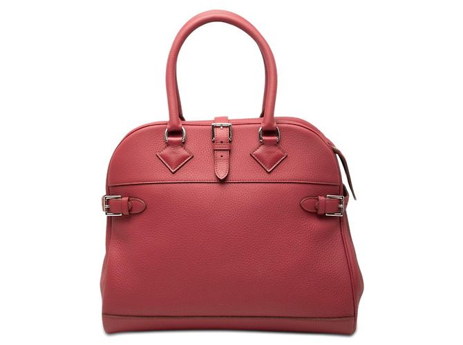Hermès Sac à main Hermes Atlas 35 Rose Rouge