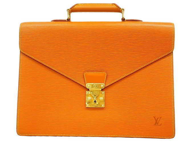 Borsa Louis Vuitton Epi Serviette Conseiller D'oro