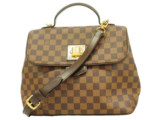 Borsa Louis Vuitton Damier Bergamo MM N41168 Damier ebene