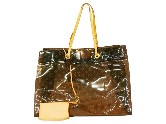 Borsa Cabas Cruise Louis Vuitton Monogram Vinyl Marrone