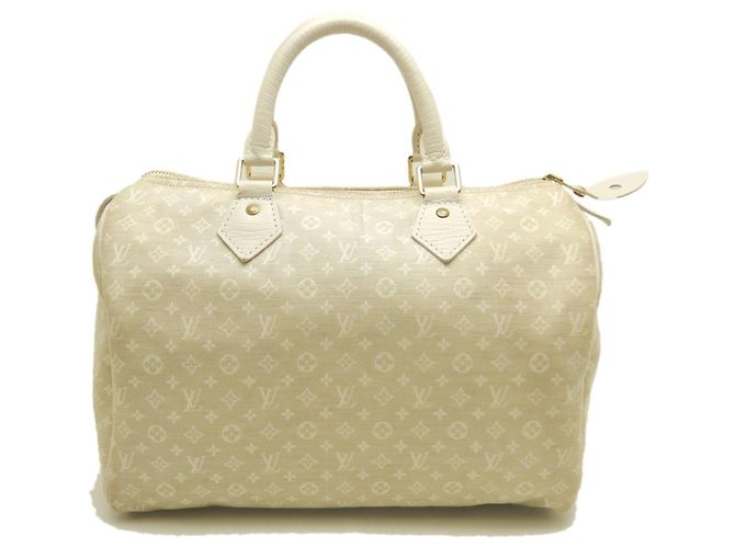 Bolsa Louis Vuitton Monogram Mini Lin Speedy 30