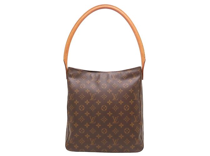 Louis Vuitton Monogram Looping GM Schultertasche Braun Monogramm
