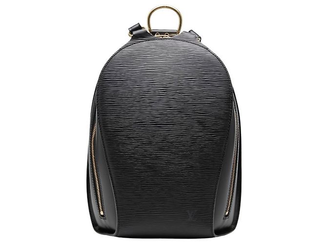 Louis Vuitton Epi Mabillon Backpack Black